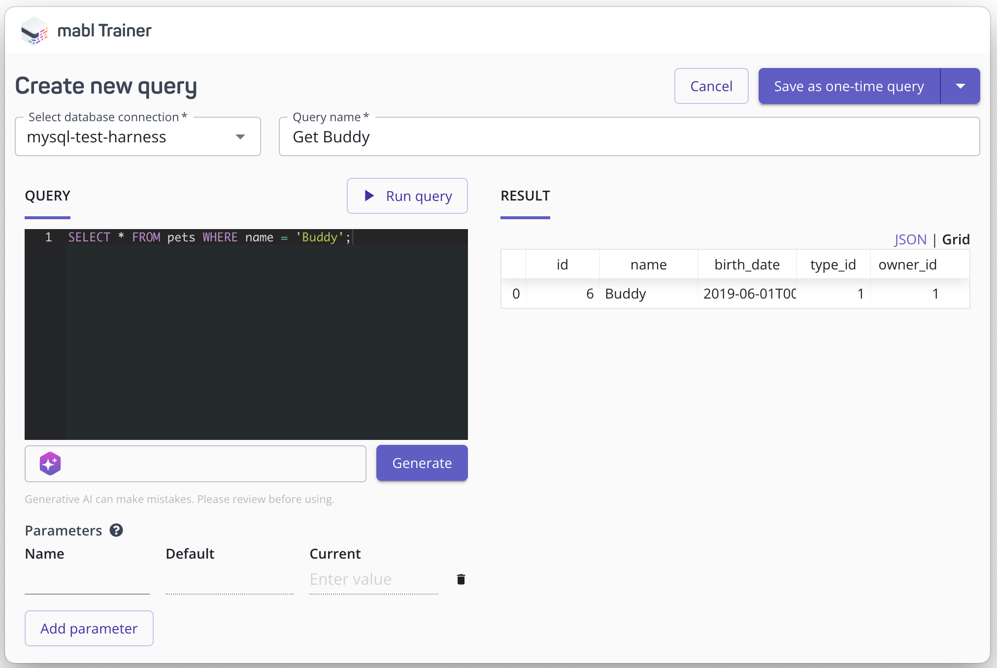 The Query Editor
