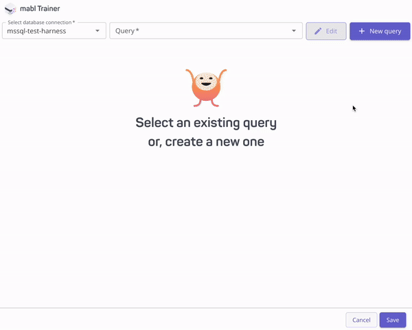 Creating a query with the AI Query Generator