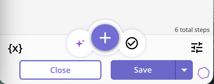 AI-generated step descriptions in action